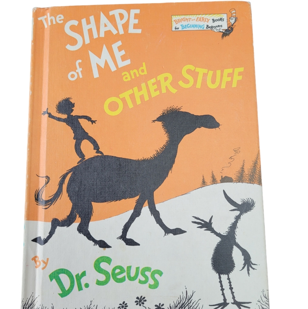 Dr. Seuss Hard Cover Book- The Shape of Me and Other Stuff- 1973